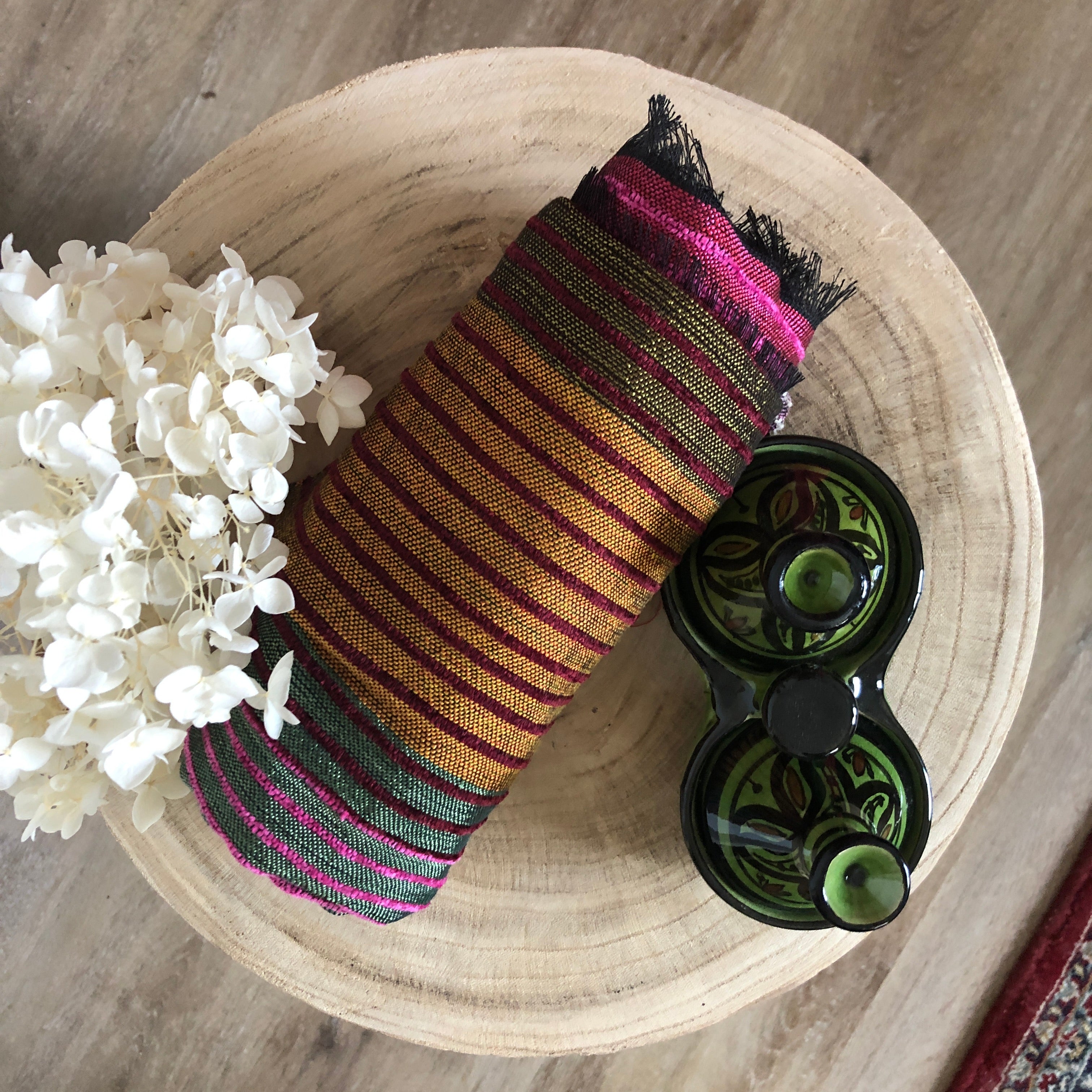Cactus Silk Table Runner
