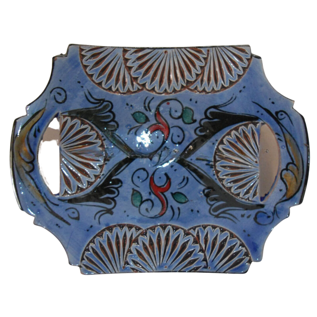 Safi Plate with Handles