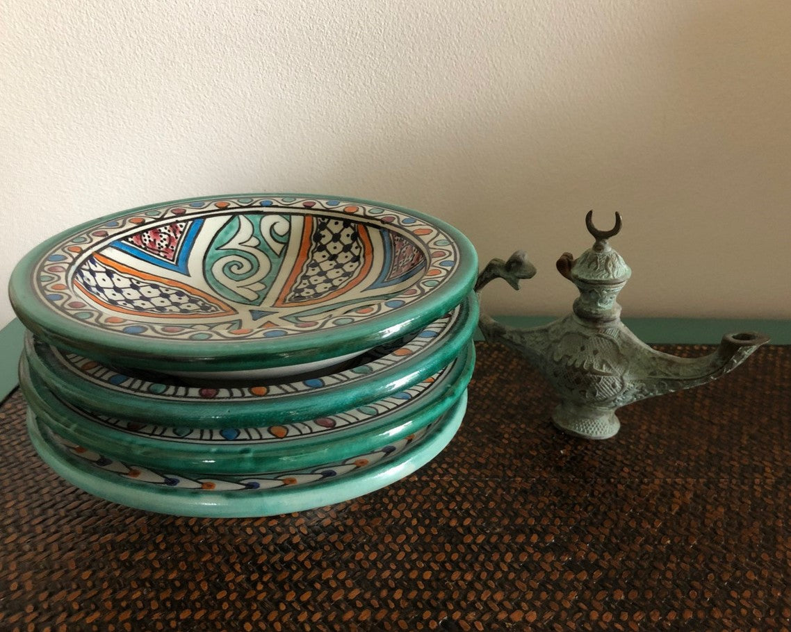 Moorish Fez Shallow Bowl