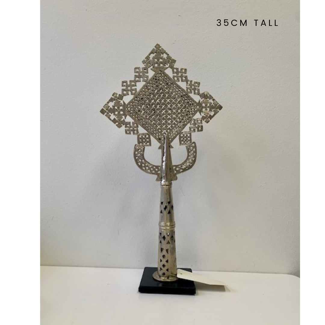 Ethiopian Cross in Silver