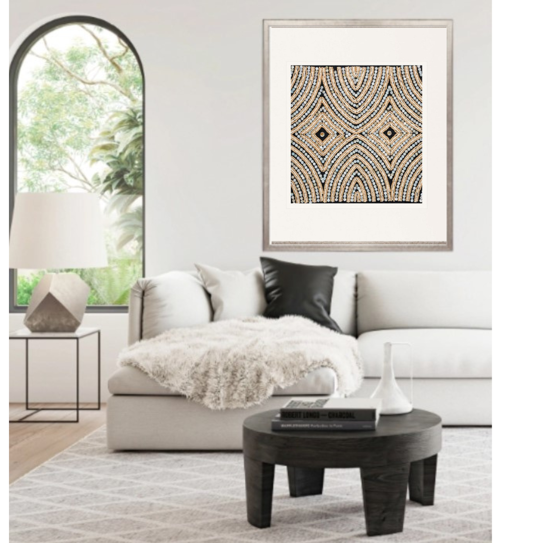 Nature's Ritual I Textile Artwork by Designer Boys