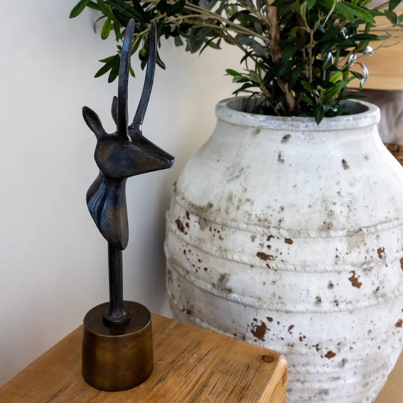 Abstract Bronze Decor - Deer
