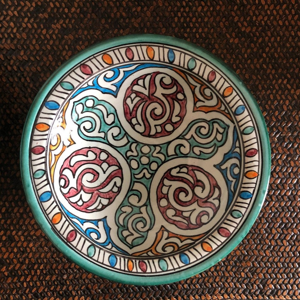 Moorish Fez Shallow Bowl