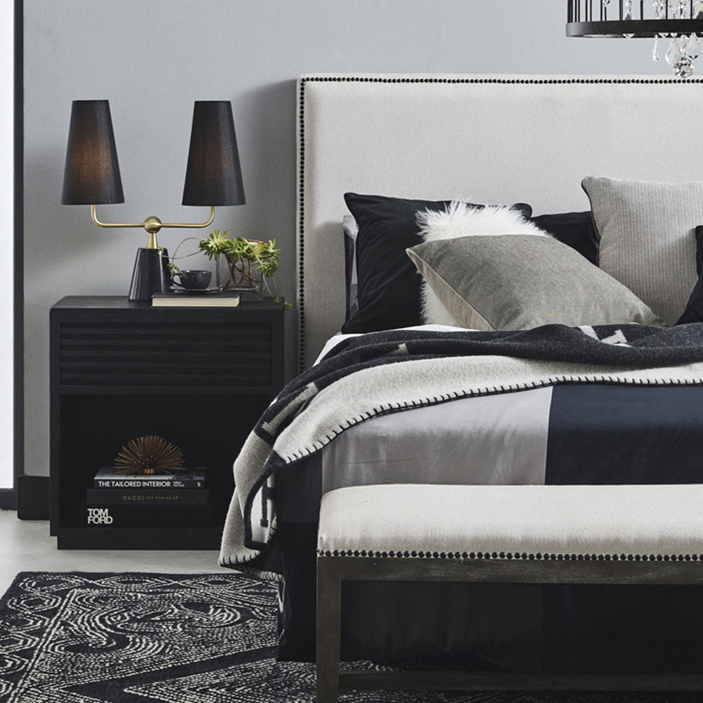 West End Headboard Queen in Natural