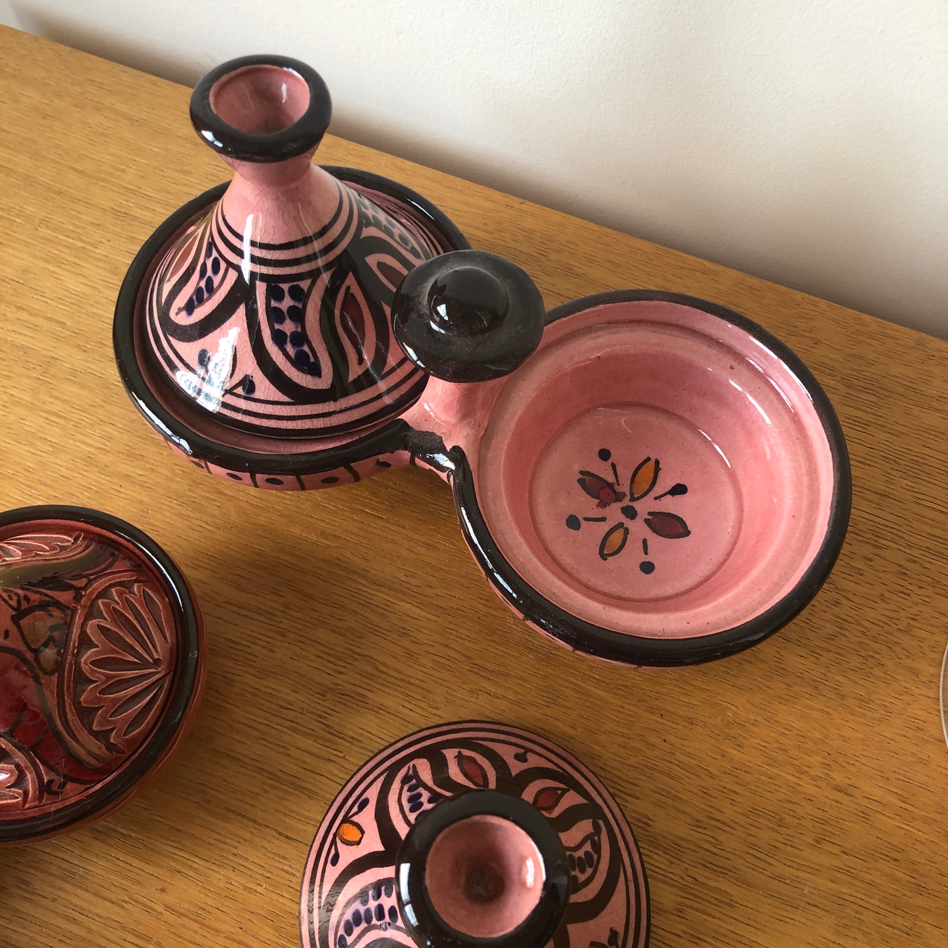 Maroc Mini Dual Tagine in Rose