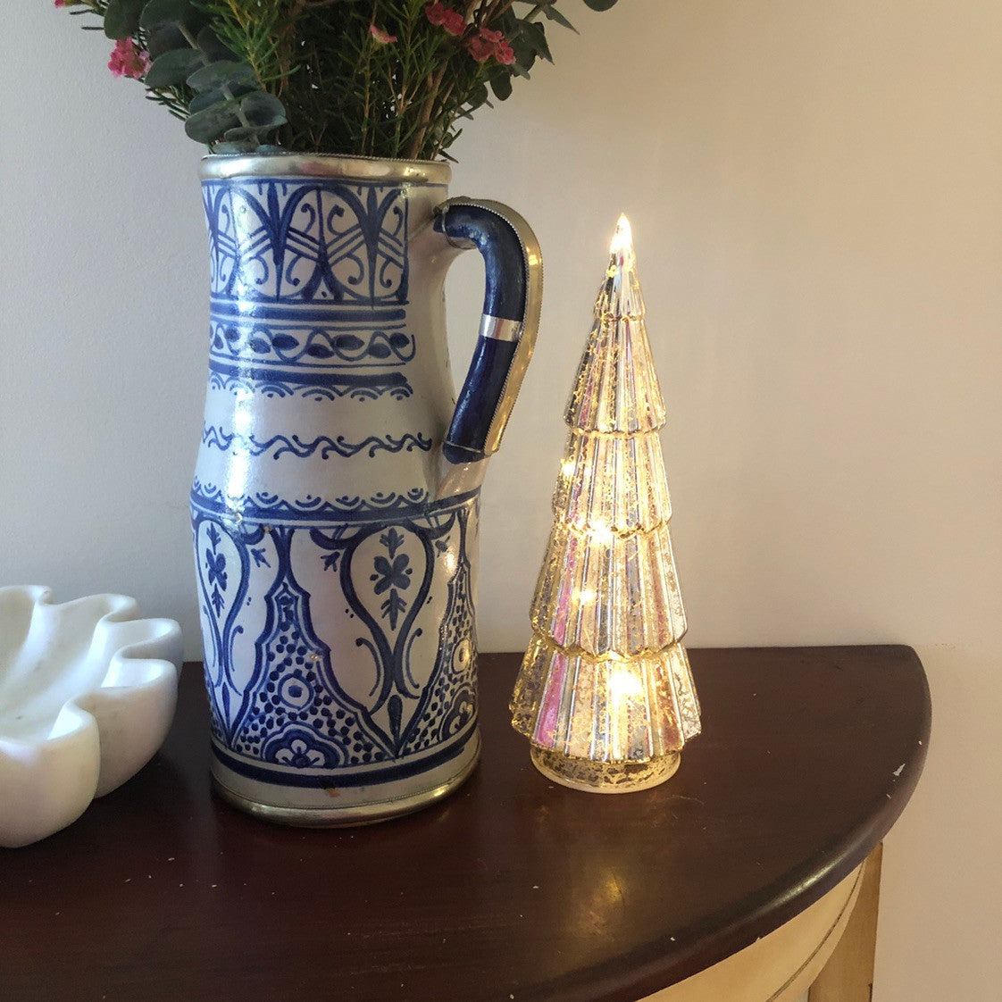 Moorish Fez Jug in Blue