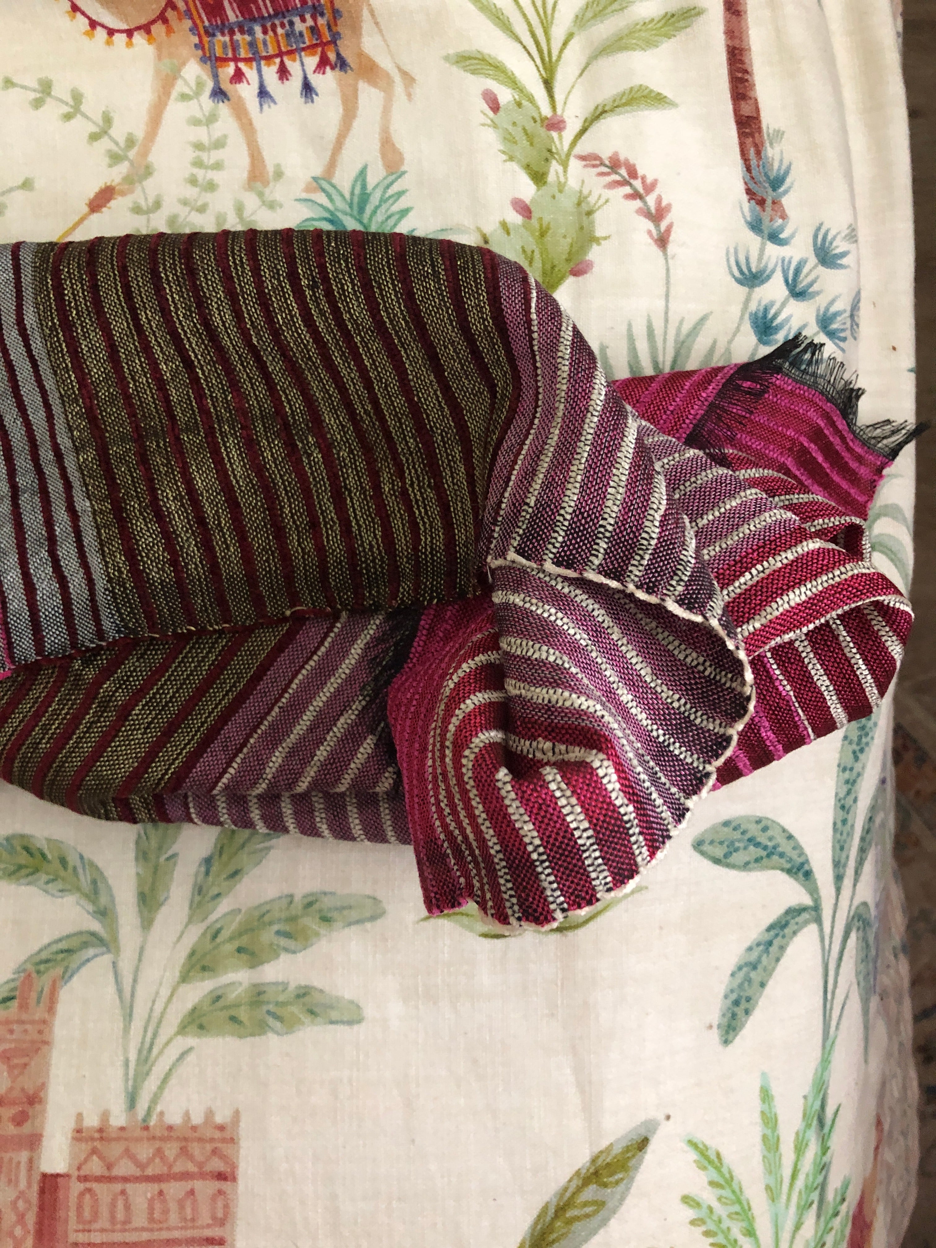 Cactus Silk Table Runner