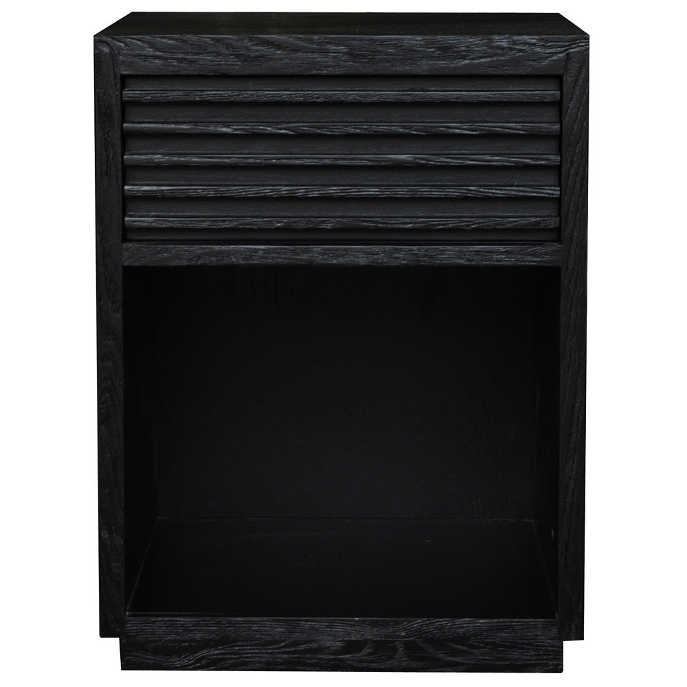 Bahama Bedside Table in Black