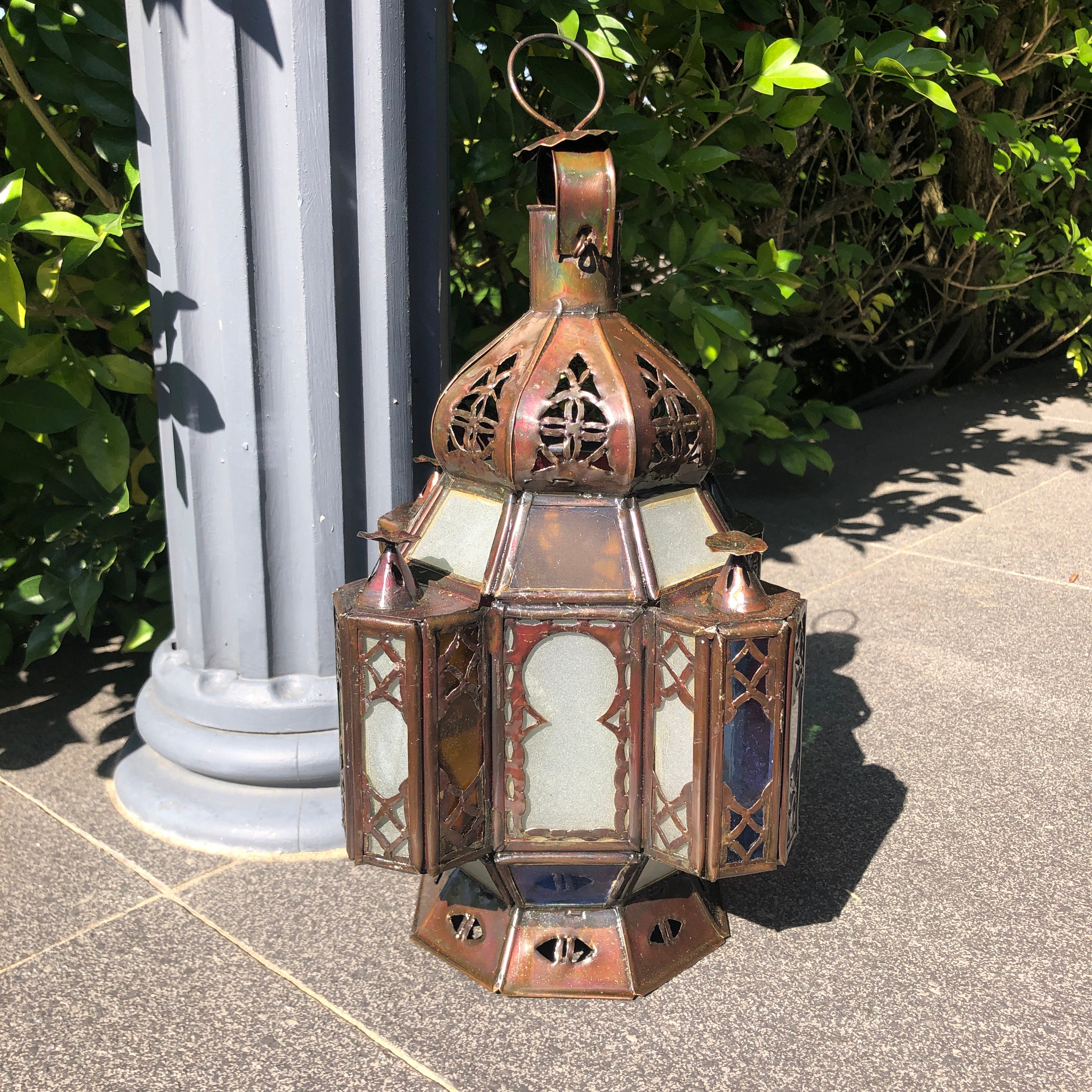 Genuine Moroccan Small Hanging Lantern