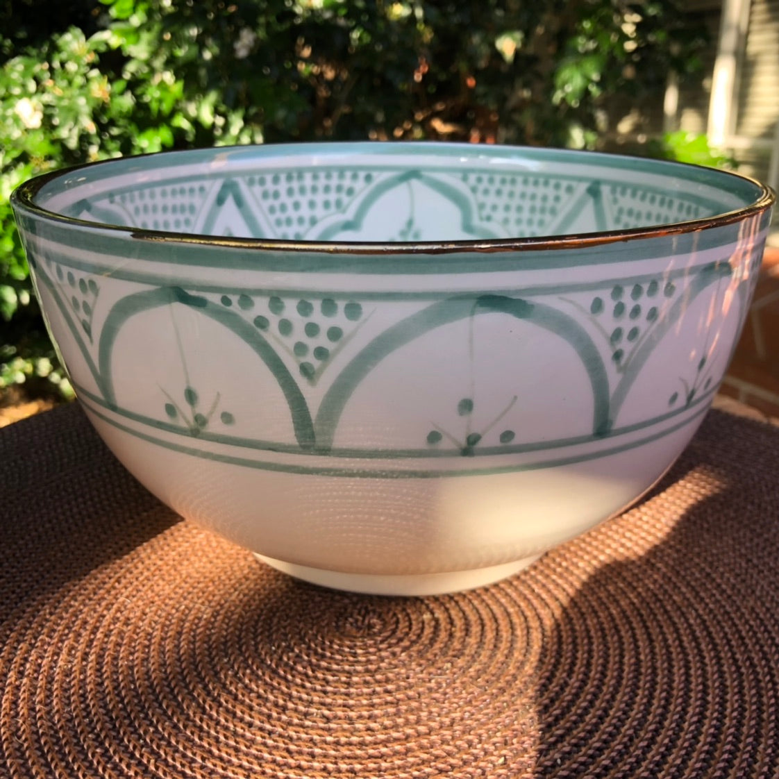 Pastel Safi Bowl - Large in Mint