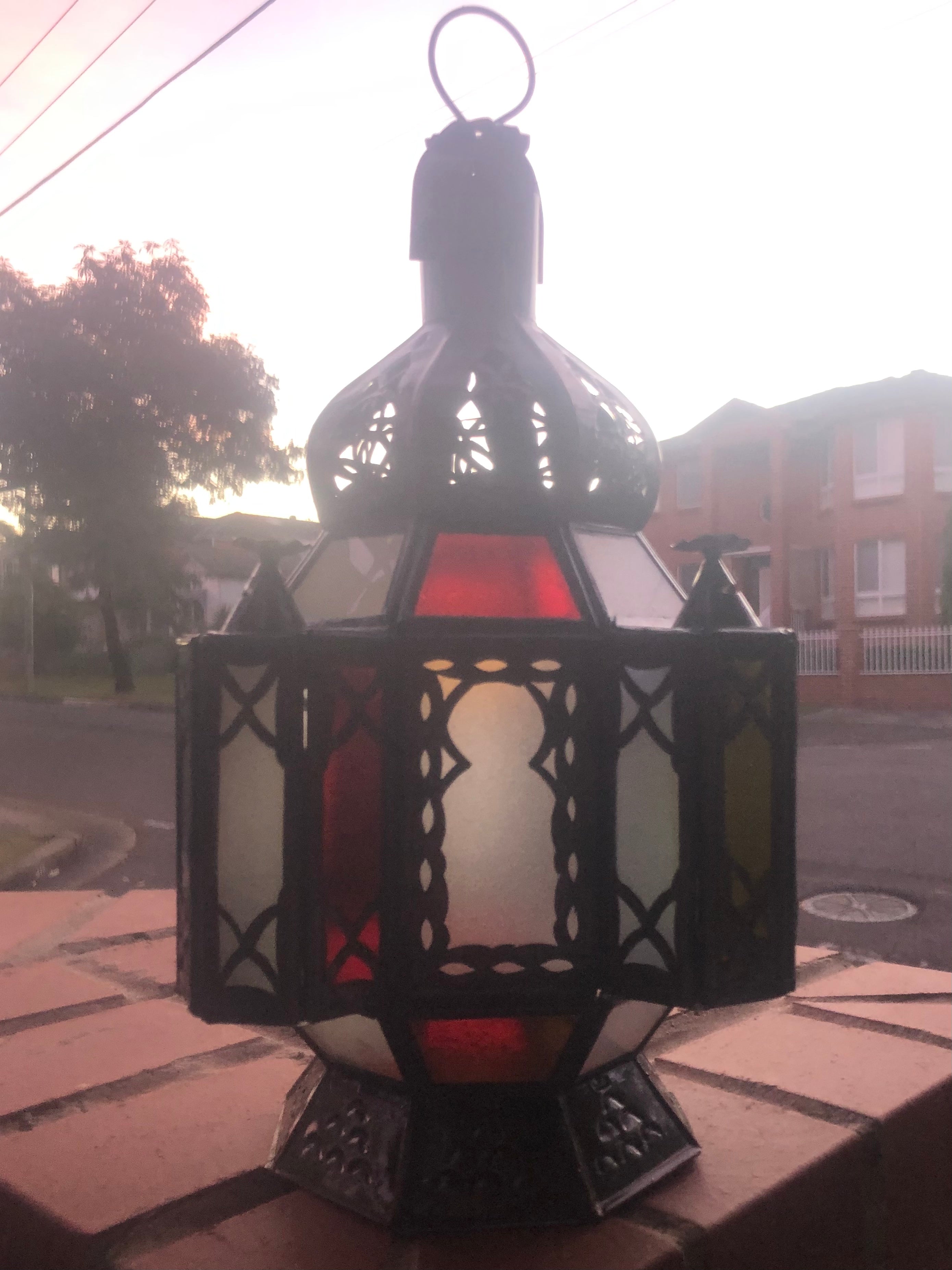Genuine Moroccan Small Hanging Lantern