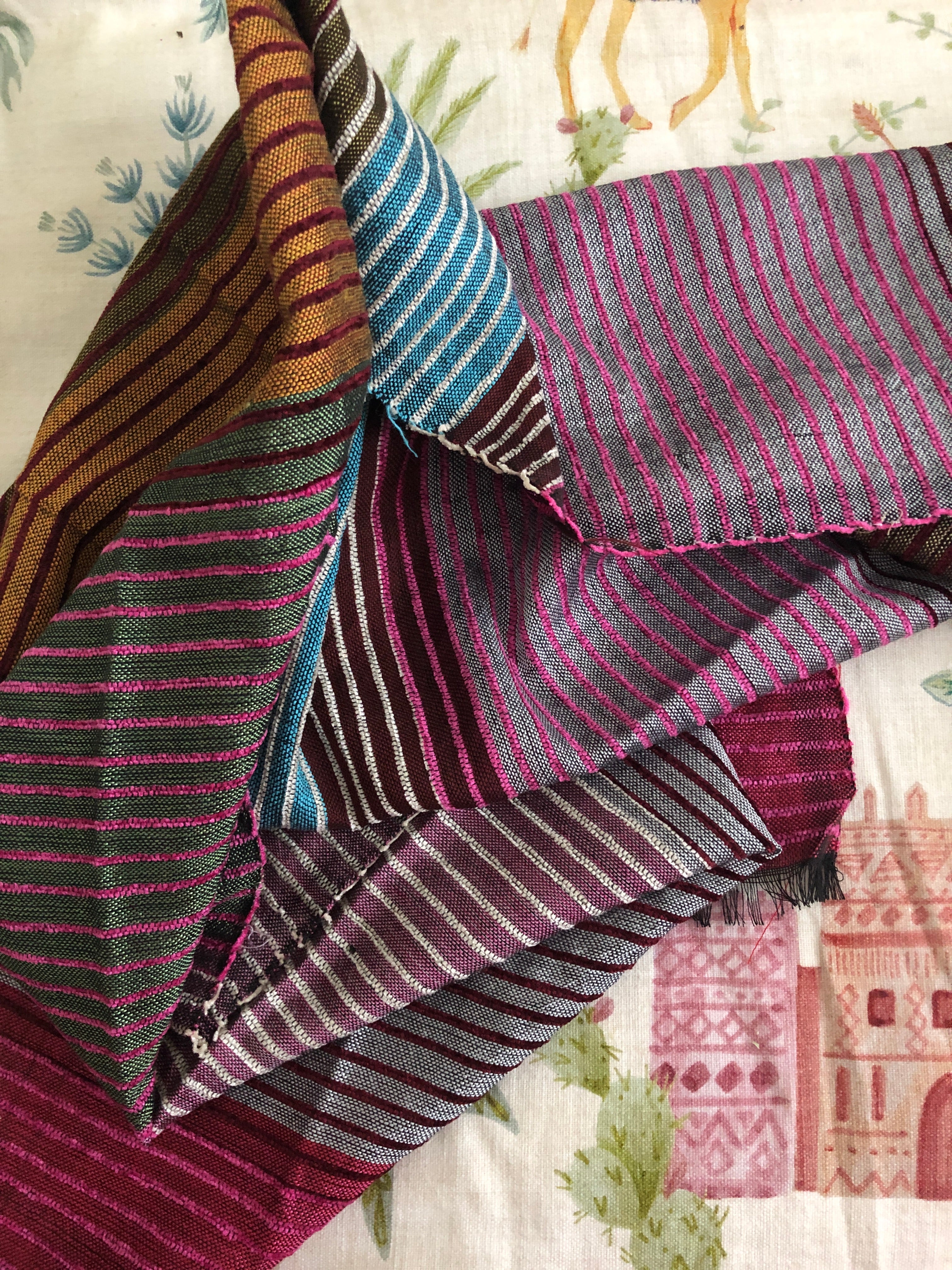 Cactus Silk Table Runner