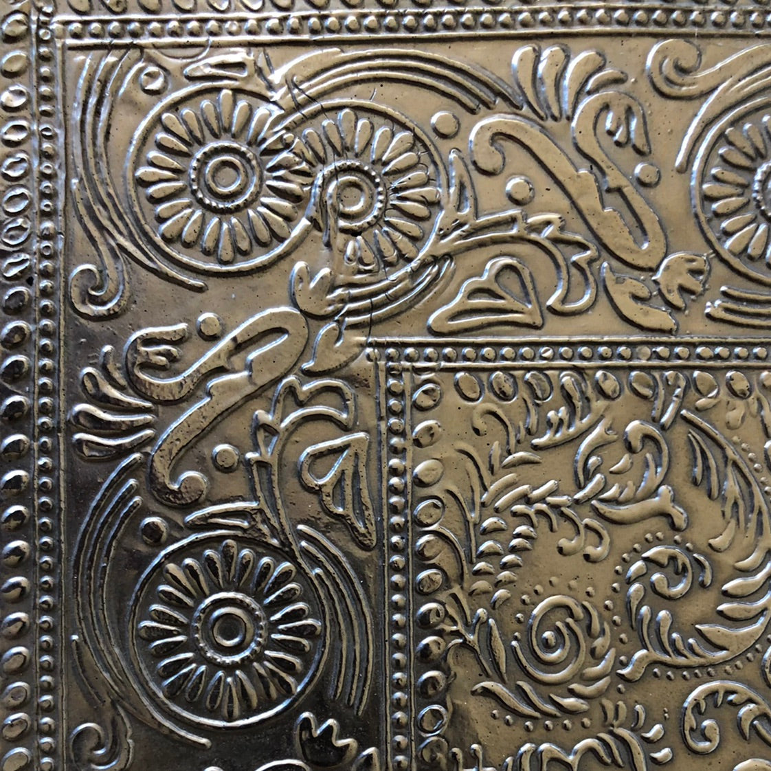 Casa Pressed Metal 4 Drawer Chest