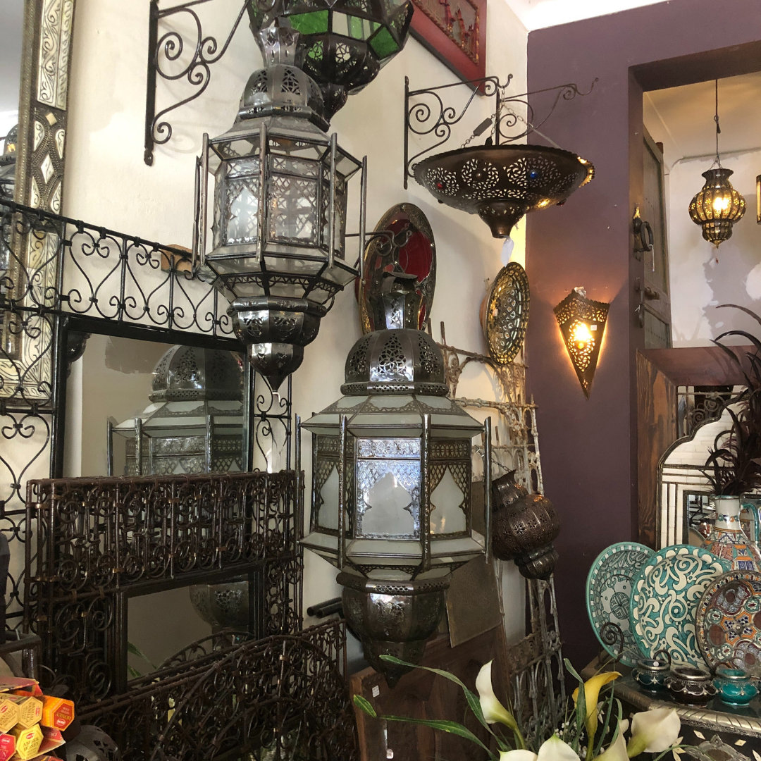Moroccan Ironwork Mirror