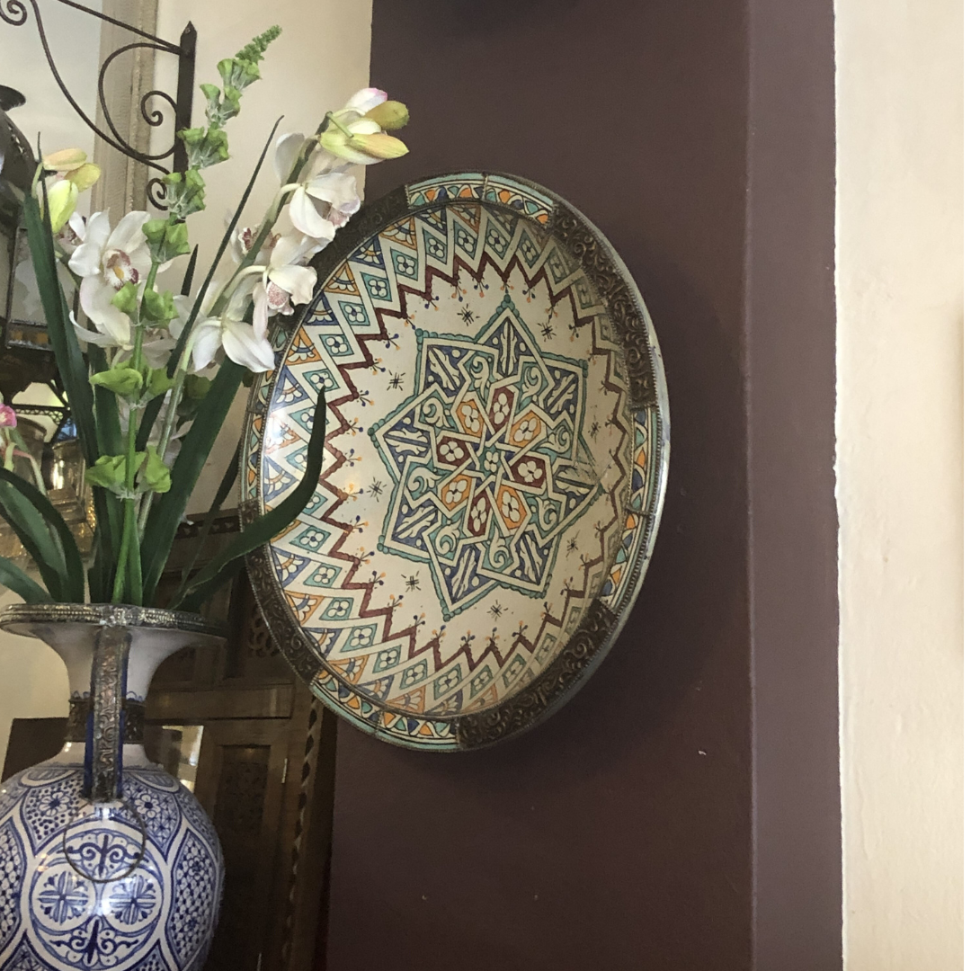 Moorish Fez Large Serving Bowl