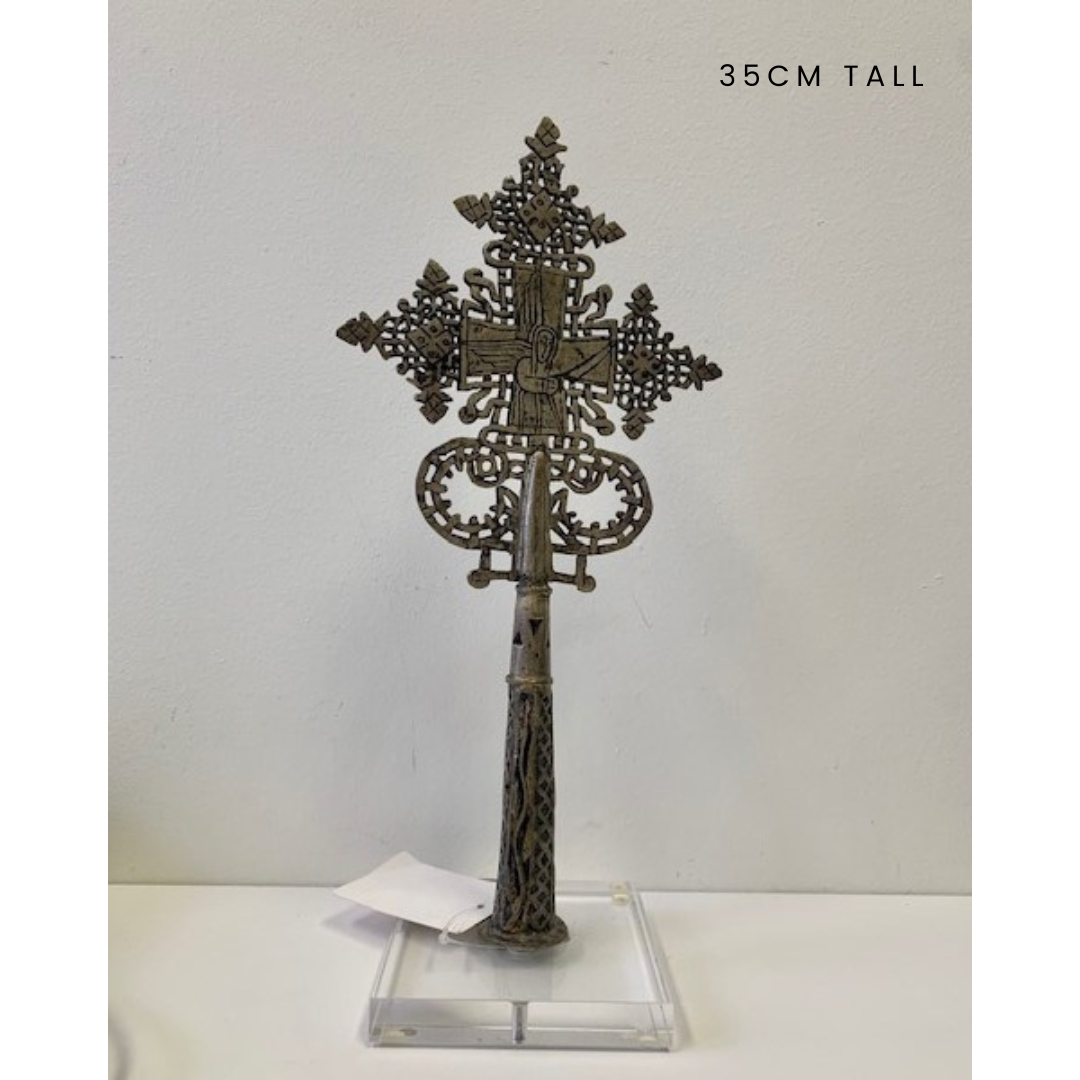 Ethiopian Cross in Silver