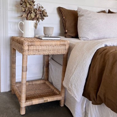 Malawi Tall Bedside Table