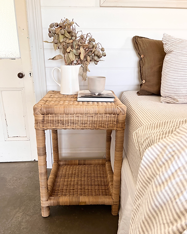 Malawi Tall Bedside Table
