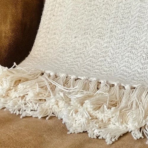 African Cotton and Bamboo Throw