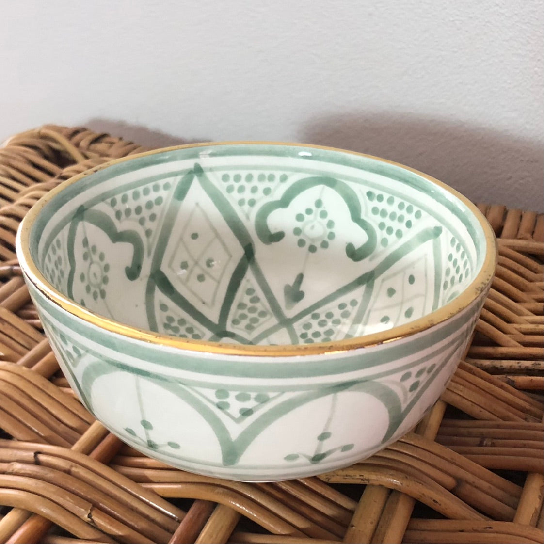 Genuine Rabat Safi Set - Large Plate, Small Plate & Bowl in Mint