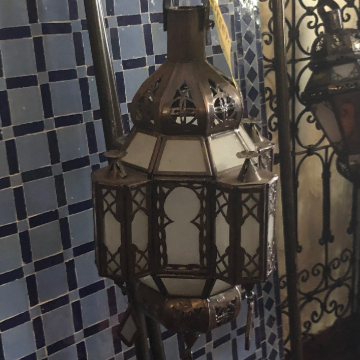 Genuine Moroccan Small Hanging Lantern