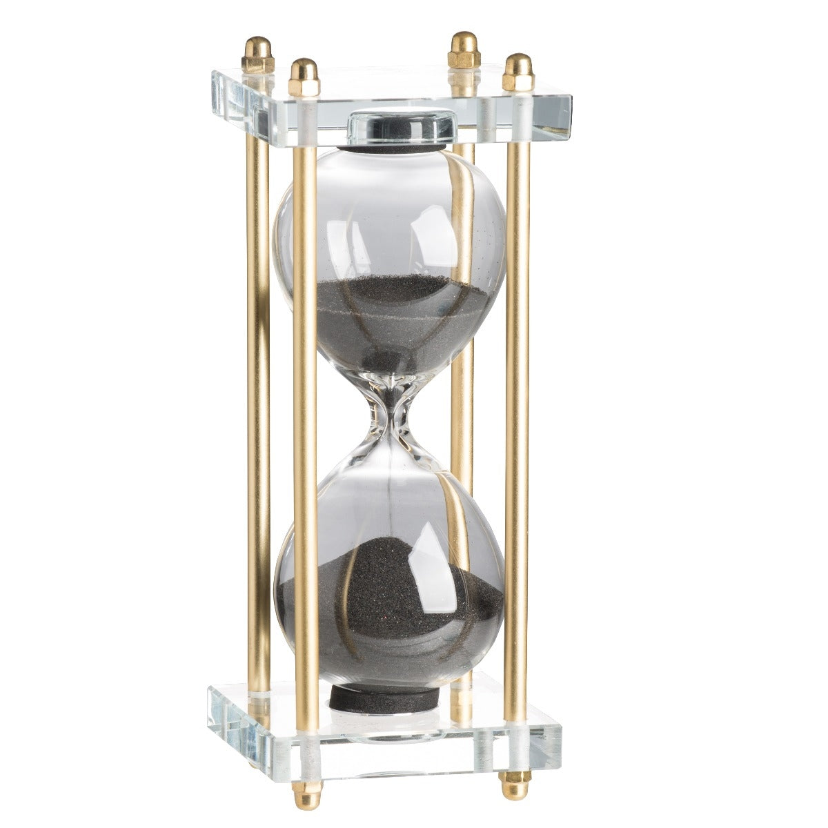 Hour Glass in Black/Gold