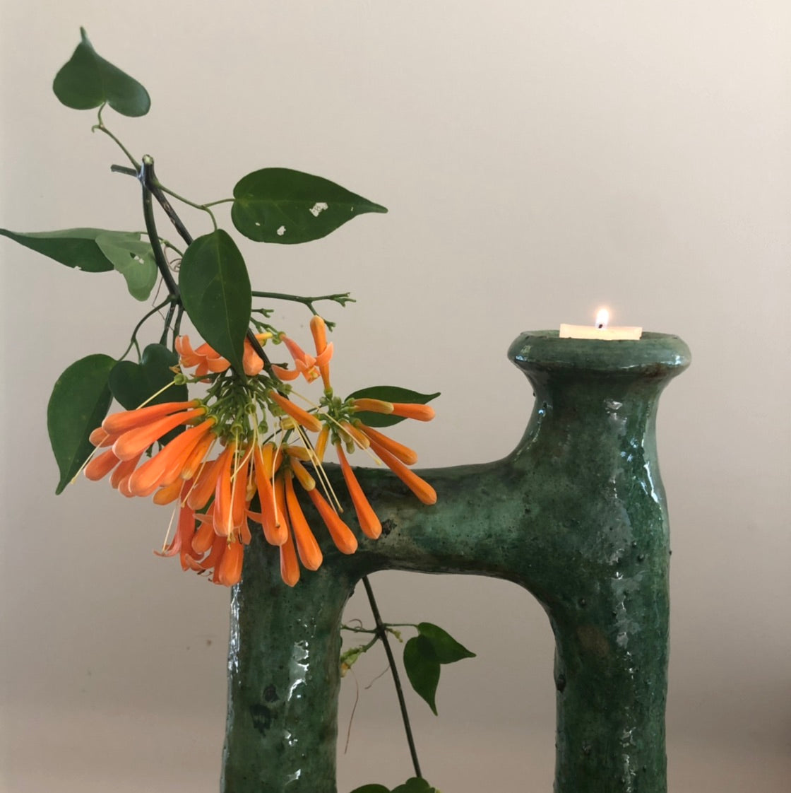 Tamegroute Abstract Candleholder