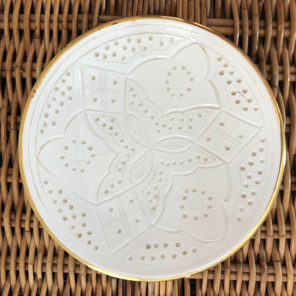 Genuine Rabat Safi Set - Large Plate, Small Plate & Bowl in White
