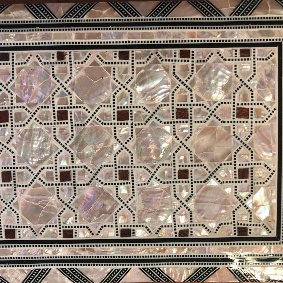Moroccan Mother of Pearl Inlay Box