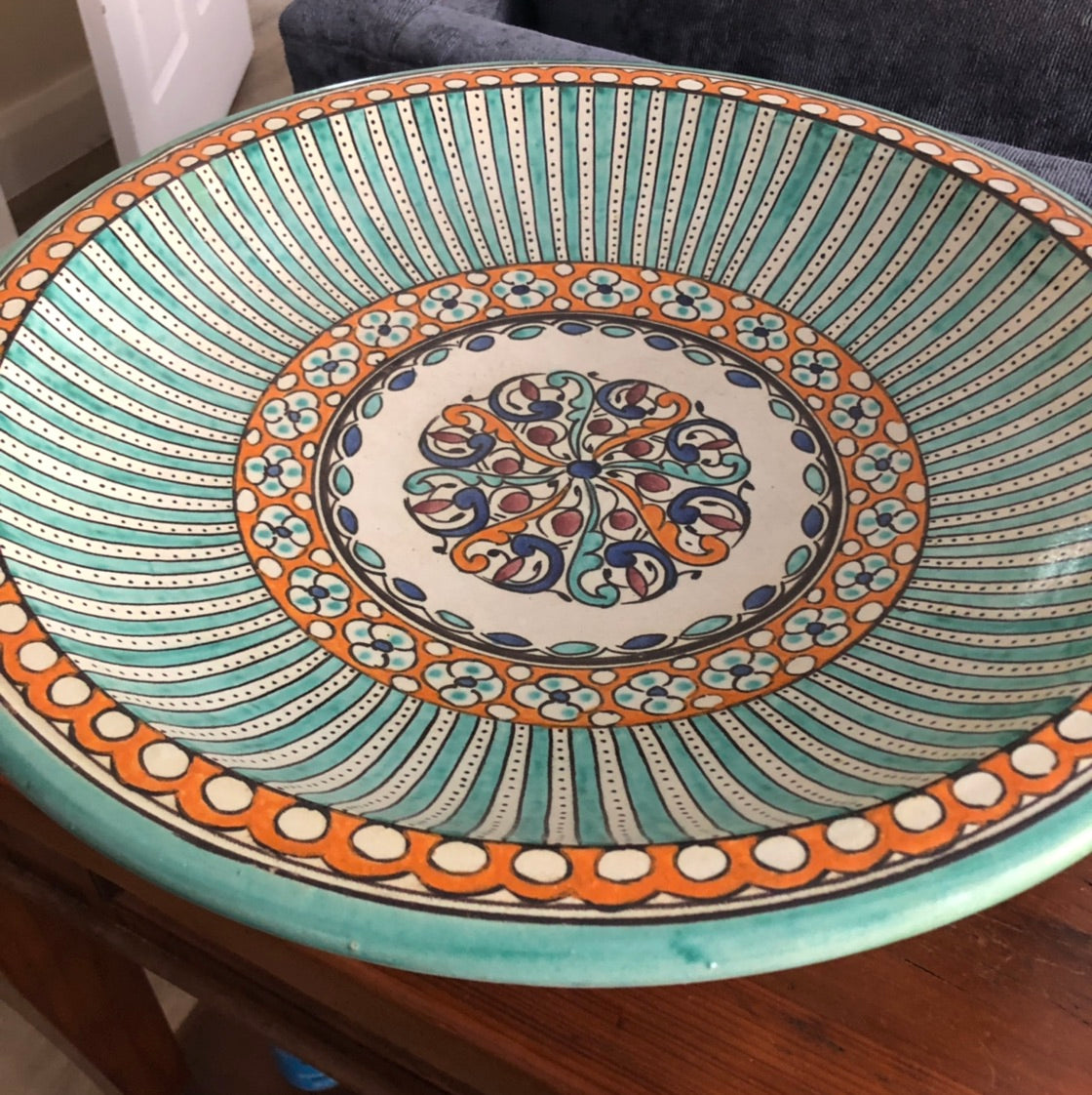 Moorish Fez Serving Bowl/Platter