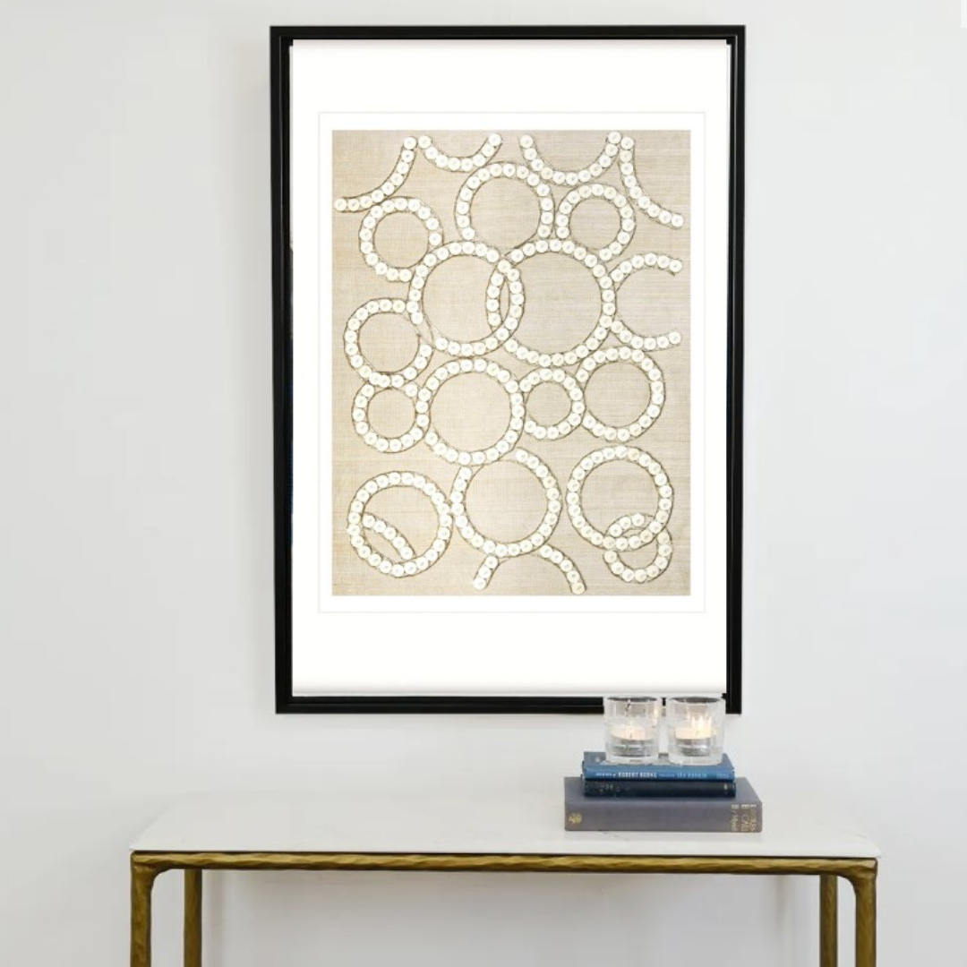 Nature's Tango - Extra Large Textile Artwork by Designer Boys