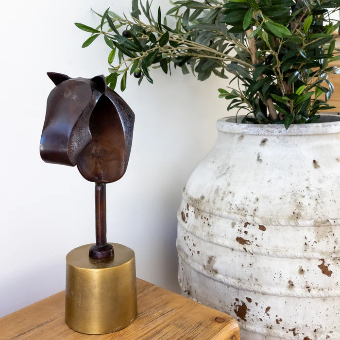 Abstract Bronze Decor - Horse
