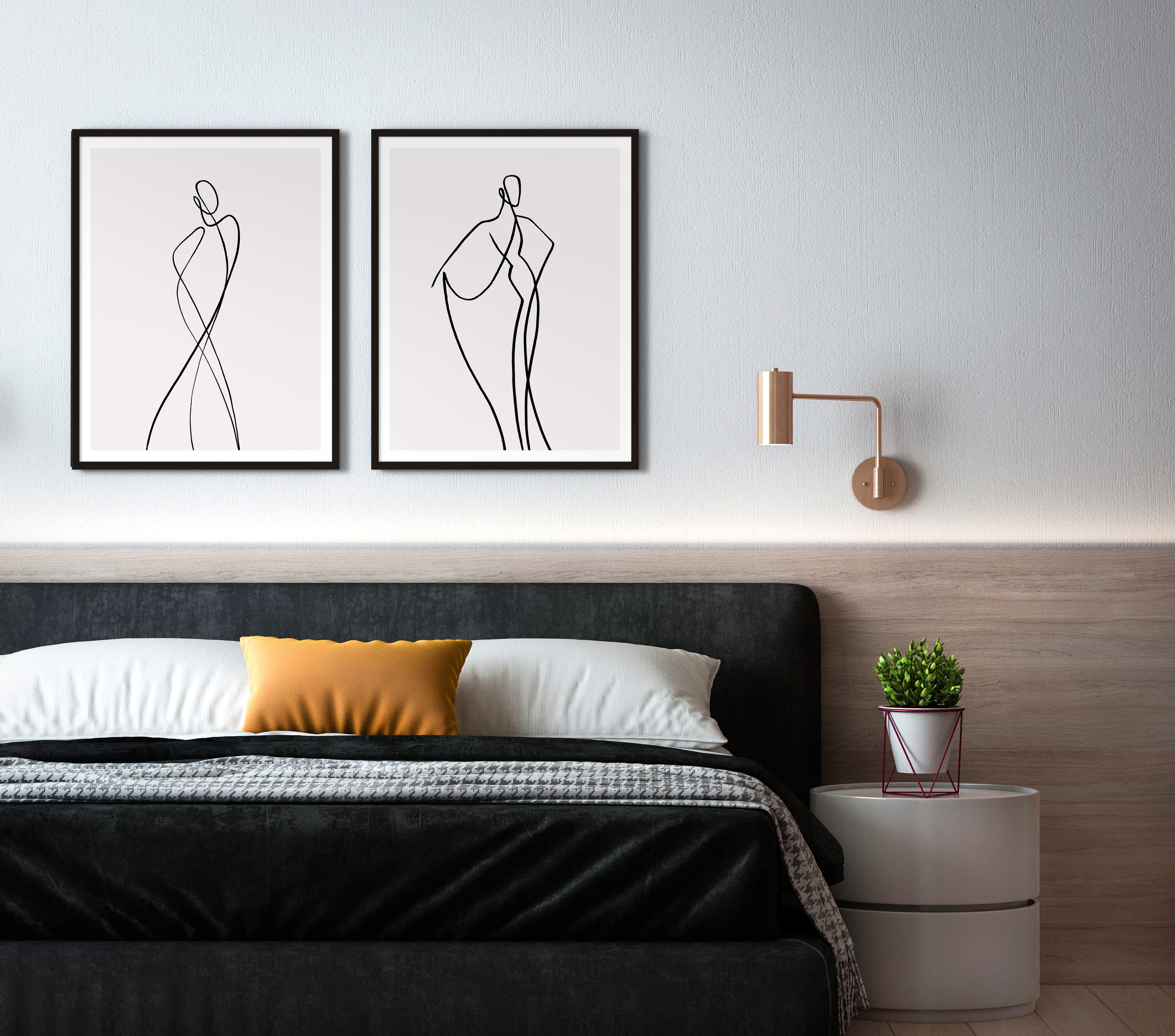 Line Girl I Artwork