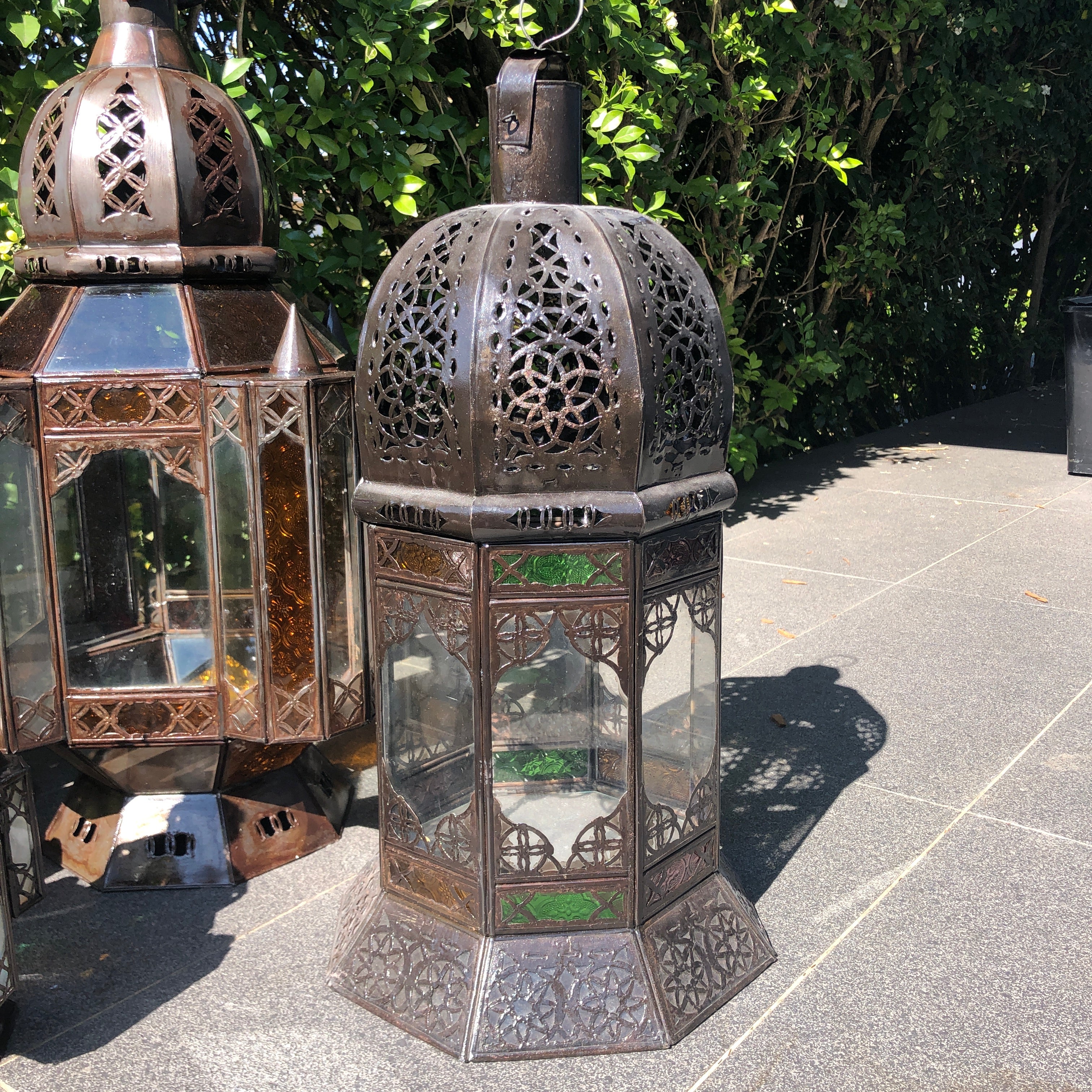 Moroccan Hanging Lantern - Medium