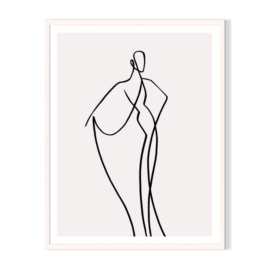 Line Girl II Artwork