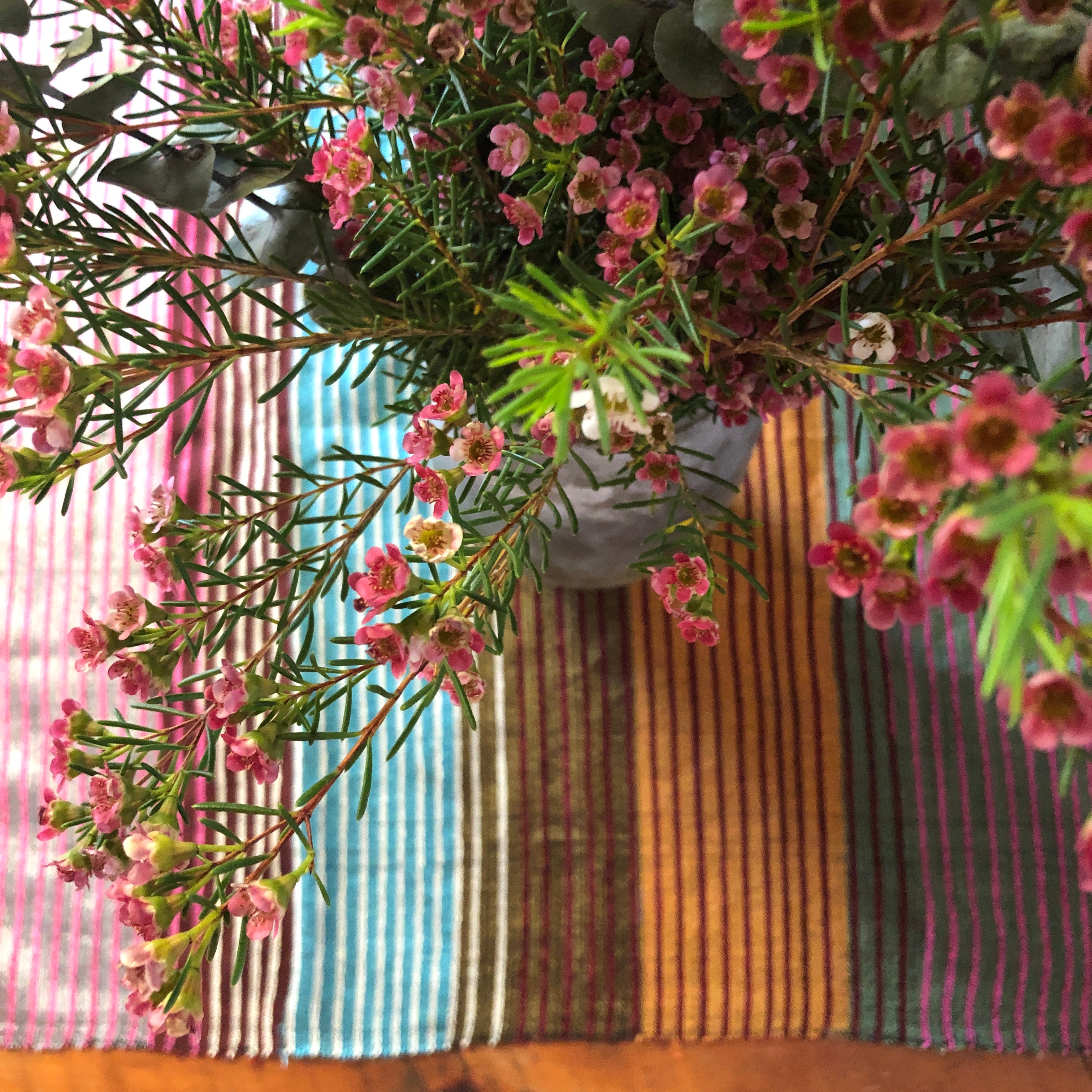Cactus Silk Table Runner