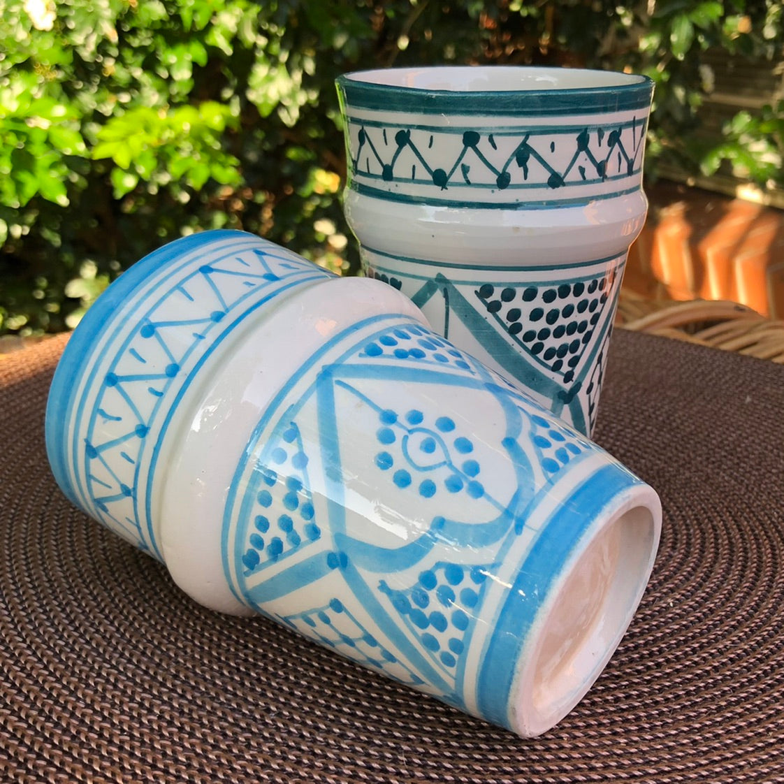 Genuine Rabat Safi Traditional Mug in Turquoise