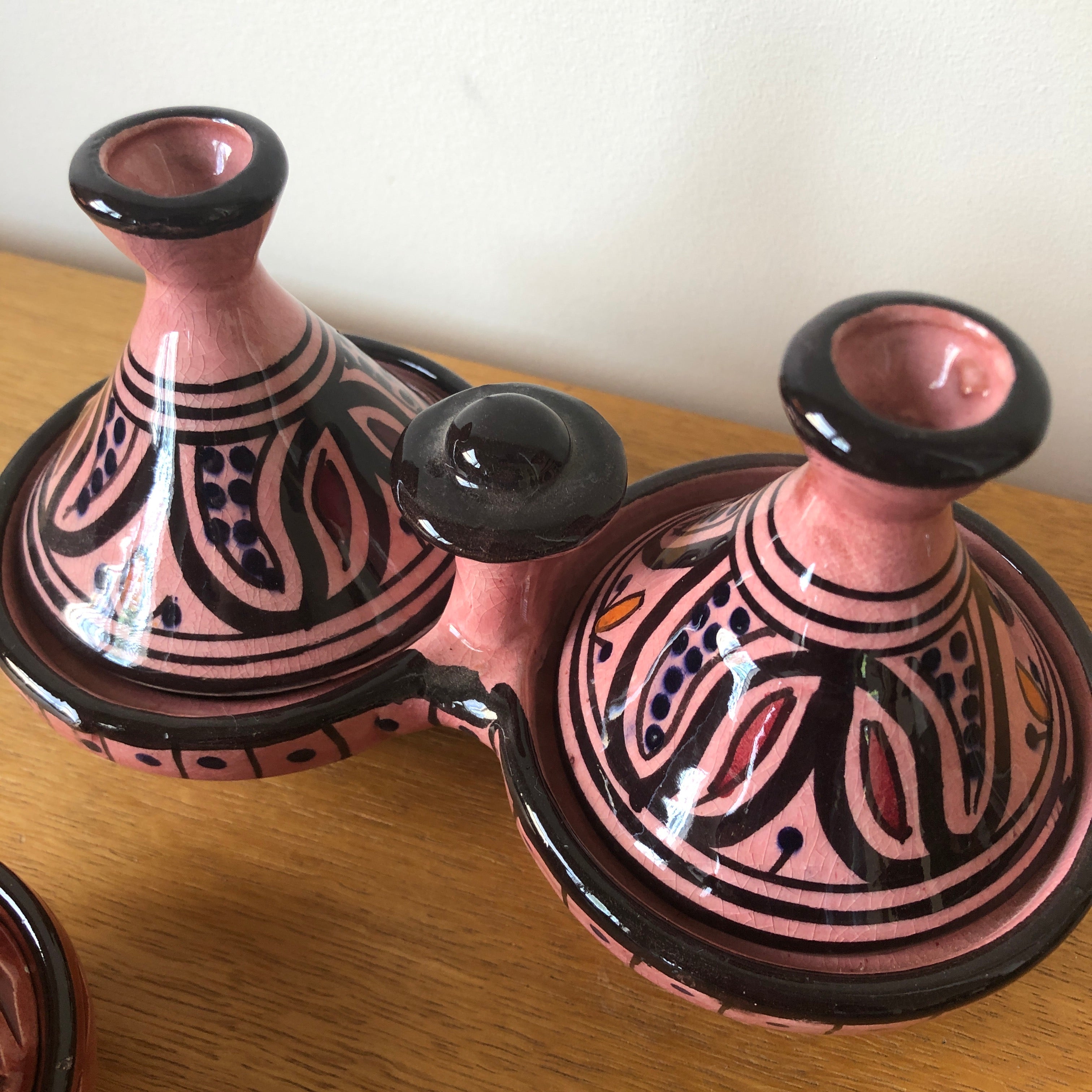Maroc Mini Dual Tagine in Rose