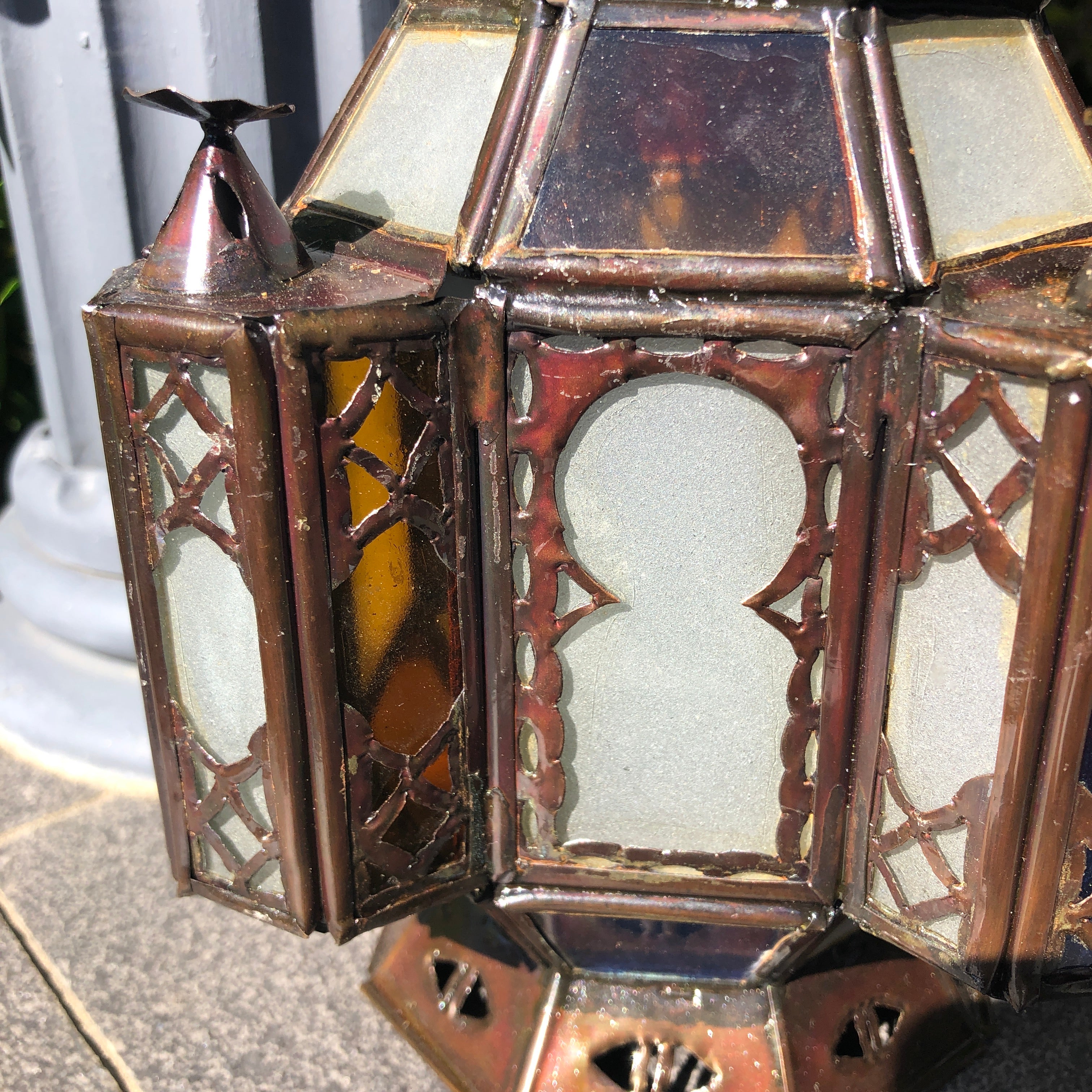 Genuine Moroccan Small Hanging Lantern