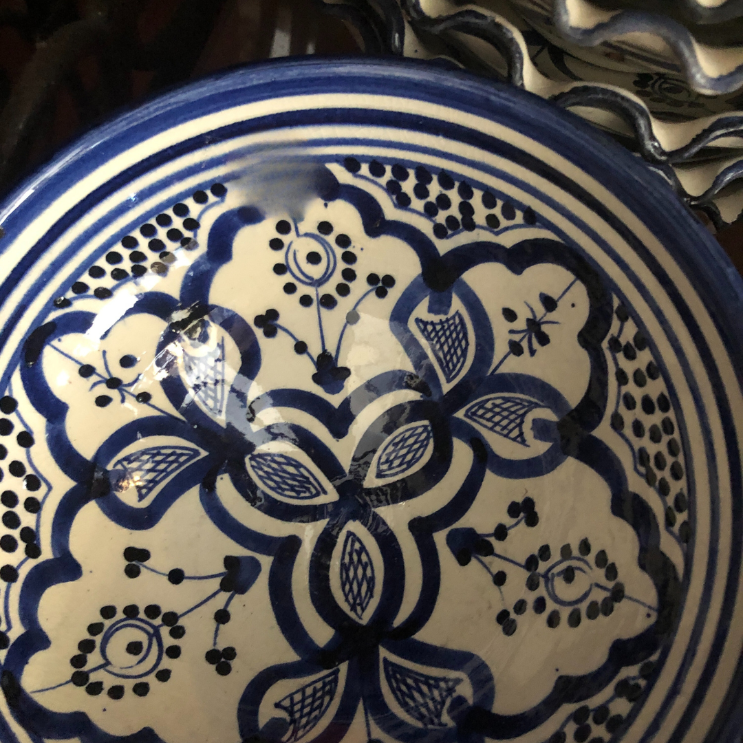 Traditional Moroccan Ceramic Bowl