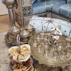 Moroccan Silver Nickel Tray