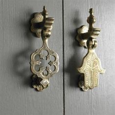 Moroccan Brass Berber Door Knocker