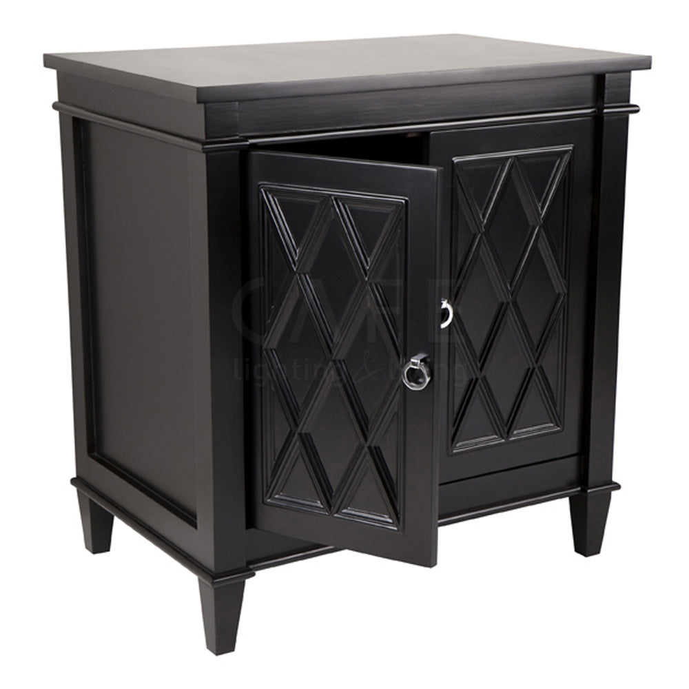 Plantation Cabinet in Black
