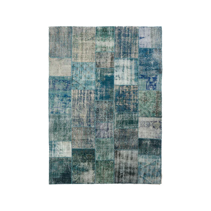 Anatolian Patchwork Rug in Green
