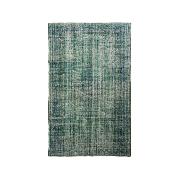 Anatolian Patchwork Rug in Cerulean