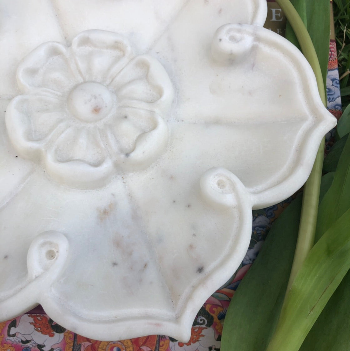 Urali Marble Mandala Bowl