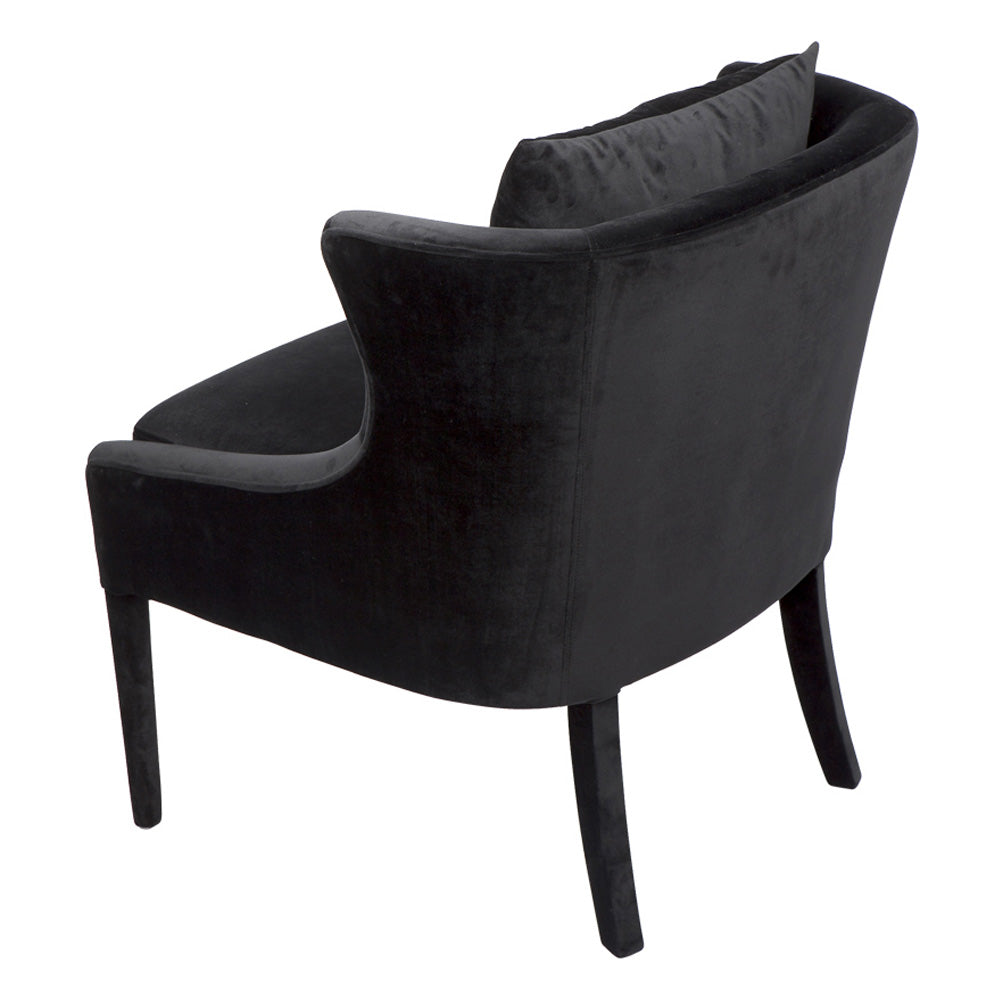 Tillie Arm Chair in Black