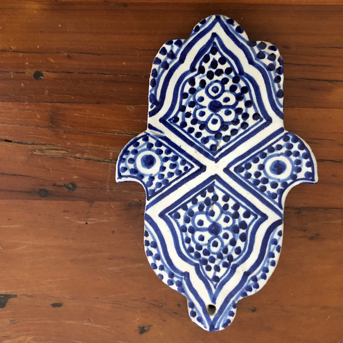 Moorish Fez Hamsa Wall Plaque