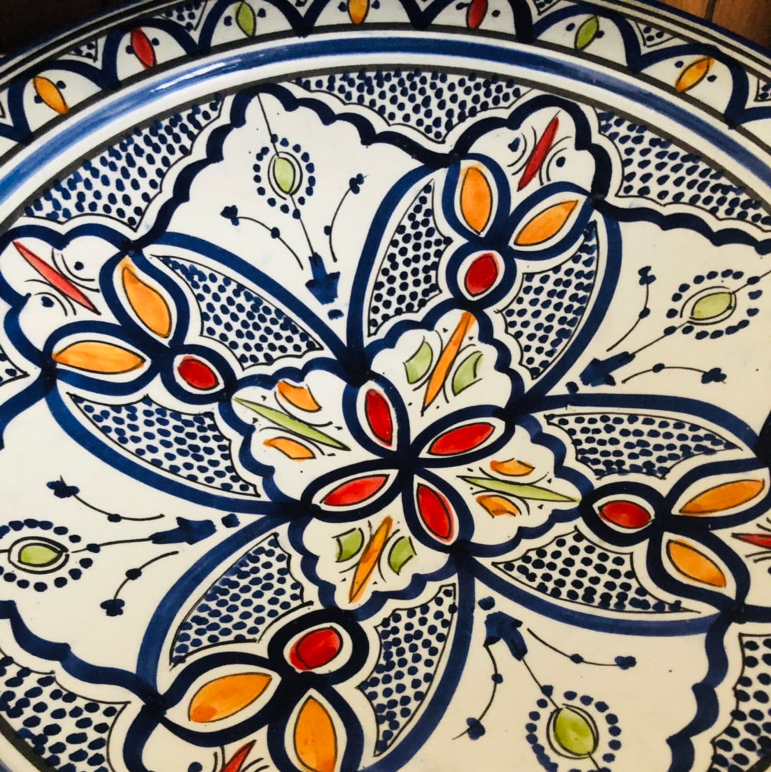 Coastal Souk Medium Serving Bowl