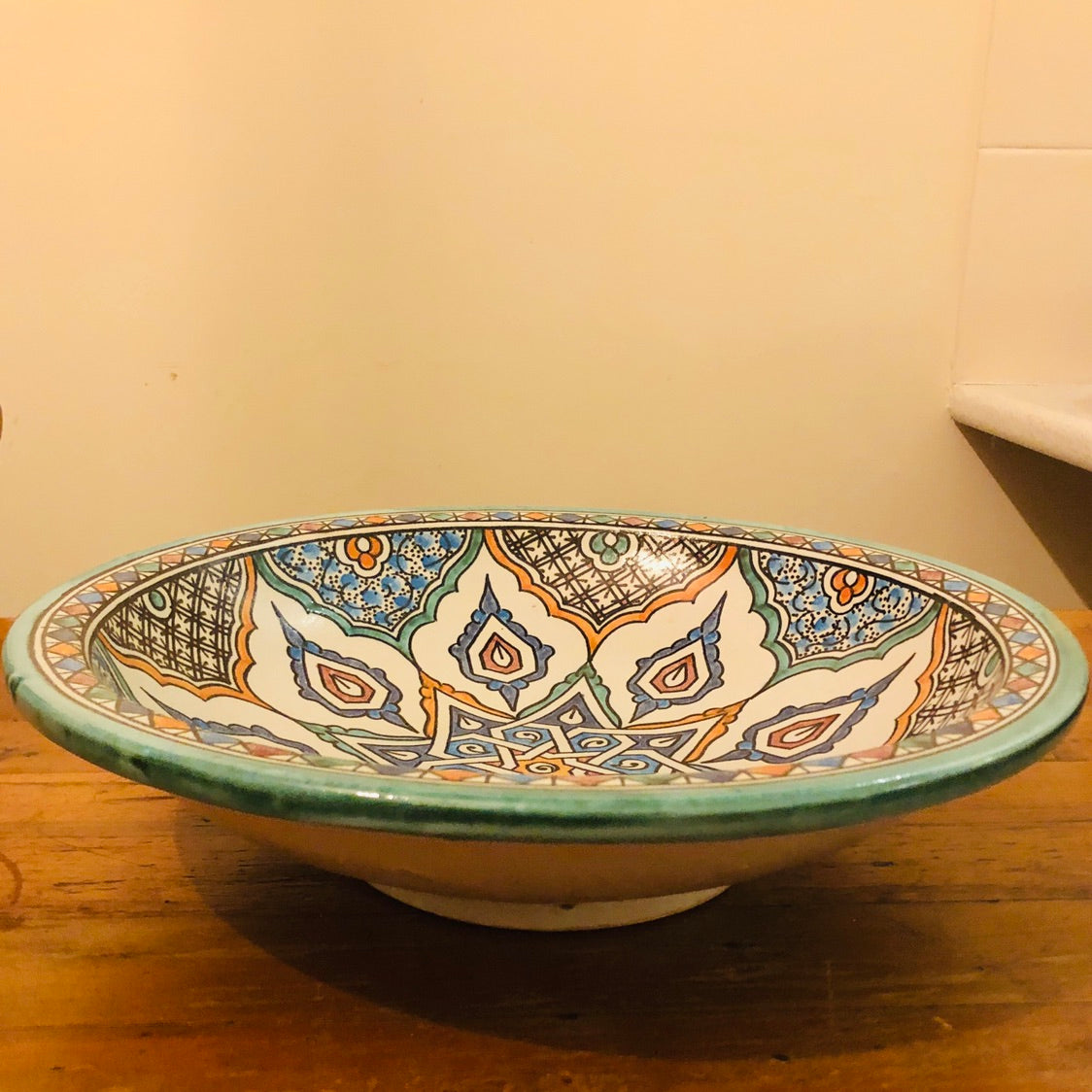 Moorish Fez Medium Serving Bowl
